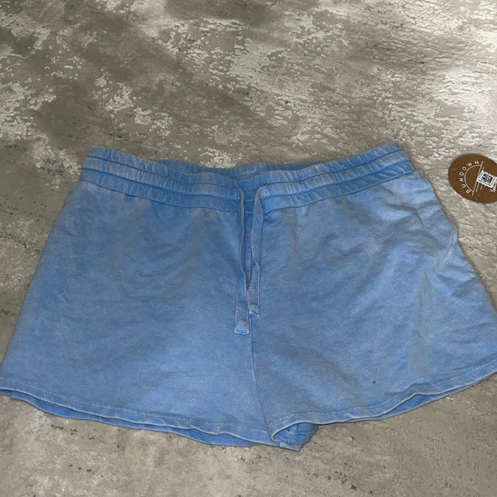 Blue sundown shorts